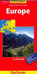 Europe eurocountry map