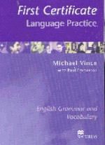 First Certificate - Language Practice - English Grammar and Vocabulary