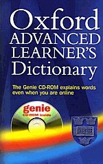 Oxford Advanced learner's dictionary