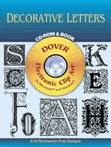 Decorative Letters CD-ROM and Book