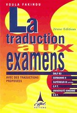 La traduction aux examens